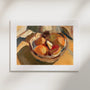 Still Life, No. 1 – still life art print in beige and orange